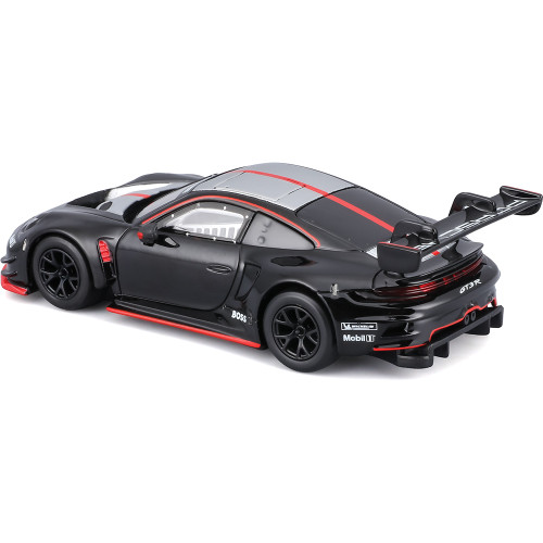 2023 Porsche 911 GT3 R - Black Launch 1:43 Scale Diecast Model Car by Bburago Alt Image 2