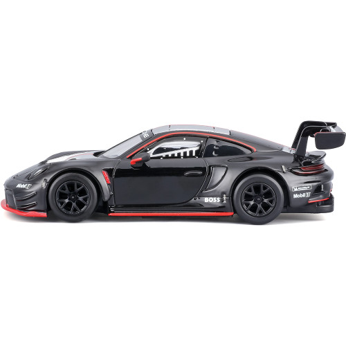 2023 Porsche 911 GT3 R - Black Launch 1:43 Scale Diecast Model Car by Bburago Alt Image 3
