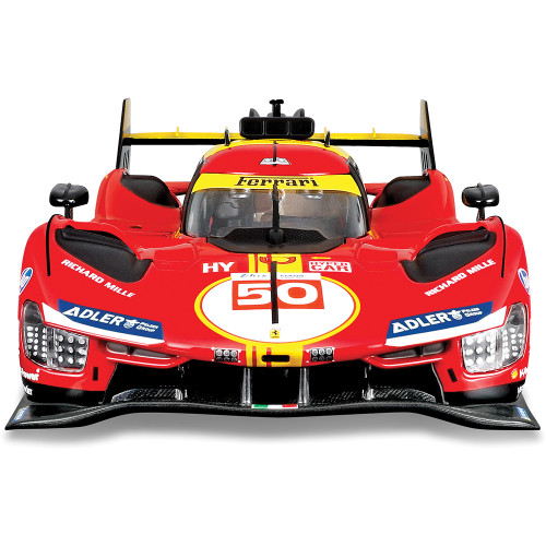 2024 Ferrari 499P LMH Diecast Model Kit - Red #50 1:24 Scale Diecast Model Car by Bburago Alt Image 2