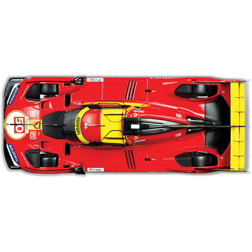 2024 Ferrari 499P LMH Diecast Model Kit - Red #50 1:24 Scale Diecast Model Car by Bburago Alt Image 5