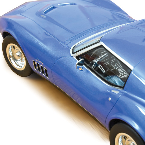 1969 Chevrolet Corvette Coupe - Le Mans Blue 1:18 Scale Diecast Model Car by Norev Alt Image 2