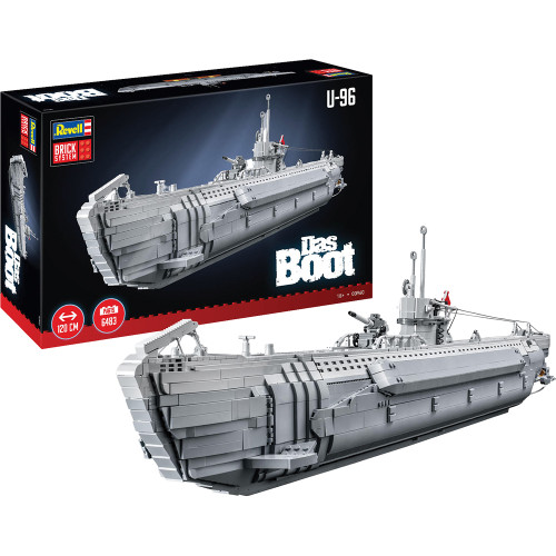 U-BOAT 'DAS BOOT' Brick Kit 1:56 Scale  by Revell Main Image