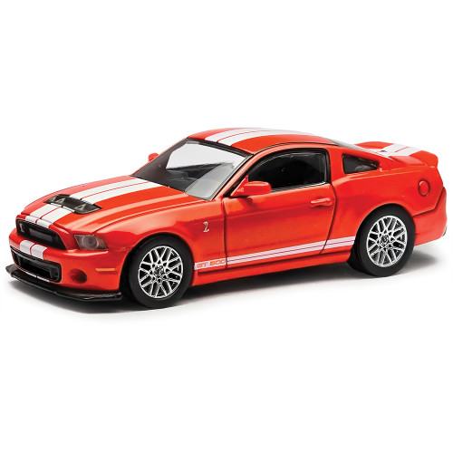 2013 Ford Shelby Mustang GT500 - Race Red (New Tooling) 1:64 Scale Diecast Model Car by Greenlight Alt Image 1