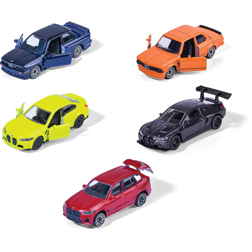 BMW1:64 Scale  5-Pack 1:64 Scale Diecast Metal by Jada Toys Main Image