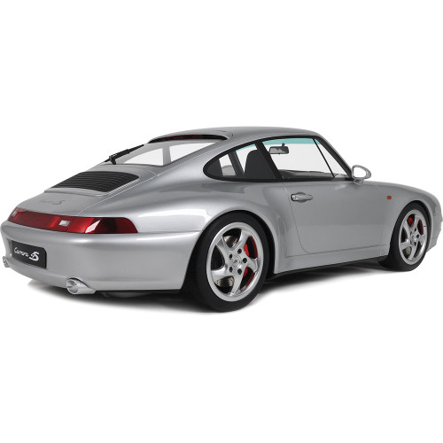 1995 PORSCHE 911 [993] CARRERA 4S - SILVER 1:8 Cast Resin by GT Spirit Alt Image 3