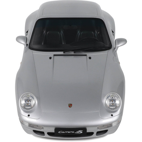 1995 PORSCHE 911 [993] CARRERA 4S - SILVER 1:8 Cast Resin by GT Spirit Alt Image 5