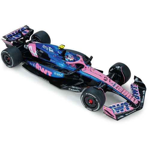 2025 Alpine A525 Blue F.Colapinto #43 Gap Canada 1:18 Scale Diecast Metal by Solido Alt Image 3