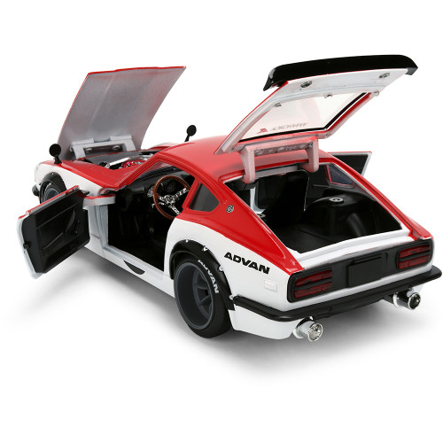 1972 Datsun 240Z - JDM Widebody 1:24 Scale Diecast Metal by Jada Toys Alt Image 5