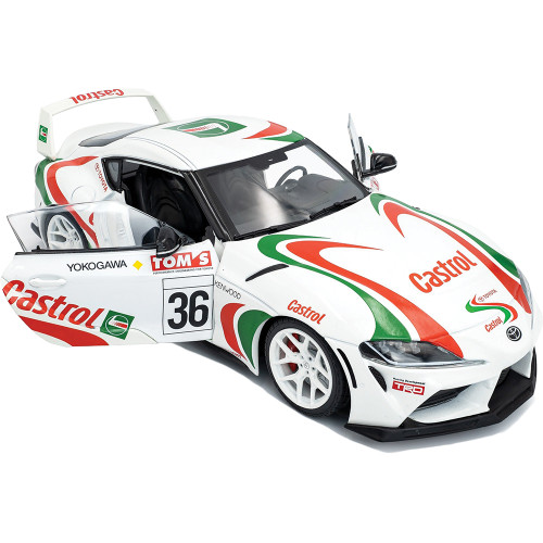 2024 Toyota GR Supra Toyota Racing Tribute White | Solido