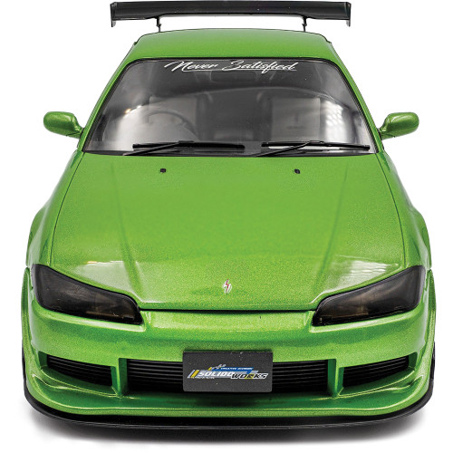 1999 Nissan Silvia S15 Spec-R Aero Solido Works Green 1:18 Scale Diecast Metal by Solido Alt Image 5