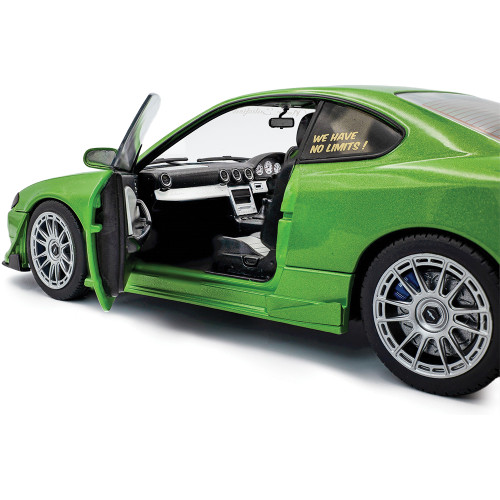 1999 Nissan Silvia S15 Spec-R Aero Solido Works Green 1:18 Scale Diecast Metal by Solido Alt Image 8