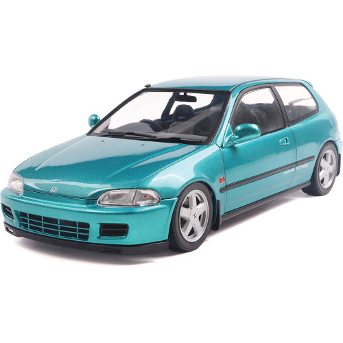 1991 Honda Civic (EG6) Aztec Green Pearl 1:18 Scale Diecast Metal by Solido Main Image