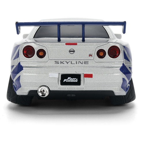 1999 Nissan Skyline GT-R (R34) Fast & Furious Small Blocks 1:28 Scale Diecast Metal by Small Blocks Alt Image 6