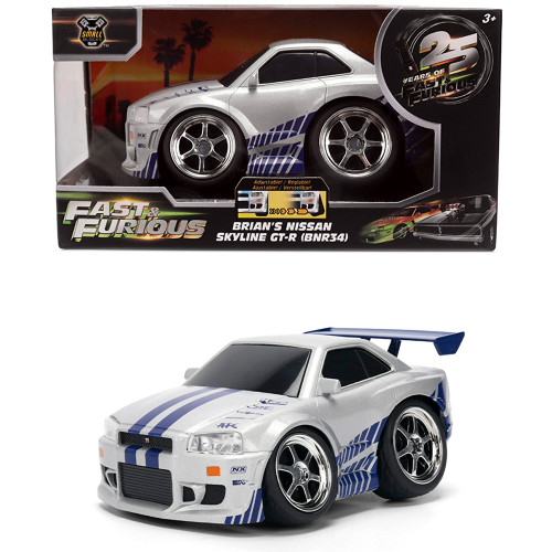 1999 Nissan Skyline GT-R (R34) Fast & Furious Small Blocks 1:28 Scale Diecast Metal by Small Blocks Alt Image 8