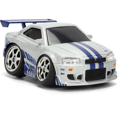 1999 Nissan Skyline GT-R (R34) Fast & Furious Small Blocks 1:43 Scale Diecast Metal by Small Blocks Alt Image 2