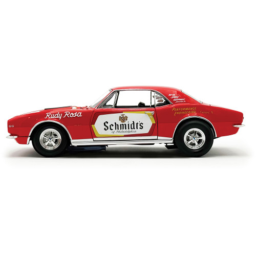 1967 Chevrolet Camaro RS/SS - Schmidt's Drag Team 1:18 Scale Diecast Model Car by Acme Alt Image 2