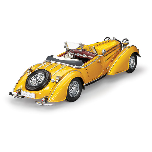 1939 Horch 855 Roadster - Gold 1:18 Scale Diecast Metal by Sunstar Alt Image 1
