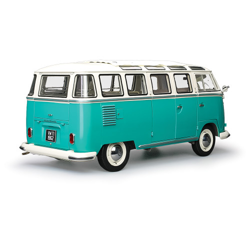 1962 Volkswagen Samba - Green 1:12 Scale Diecast Metal by Sunstar Alt Image 1