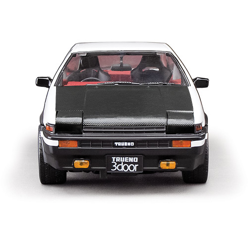 Toyota Sprinter Trueno GT Apex (AE86) - White/Black 1:24 Scale Diecast Metal by Sunstar Alt Image 4