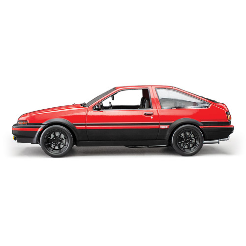 Toyota Sprinter Trueno GT Apex (AE86) - Red/Black 1:24 Scale Diecast Metal by Sunstar Alt Image 3