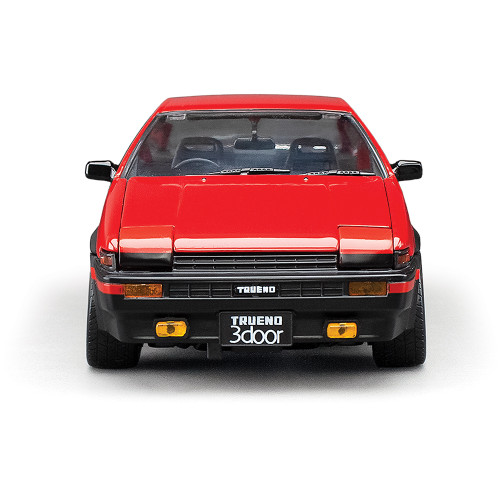 Toyota Sprinter Trueno GT Apex (AE86) - Red/Black 1:24 Scale Diecast Metal by Sunstar Alt Image 4