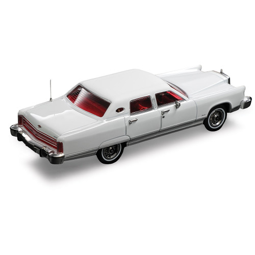 1979 Lincoln Continental Town Car-White 1:64 Scale Diecast Metal by Sunstar Alt Image 1