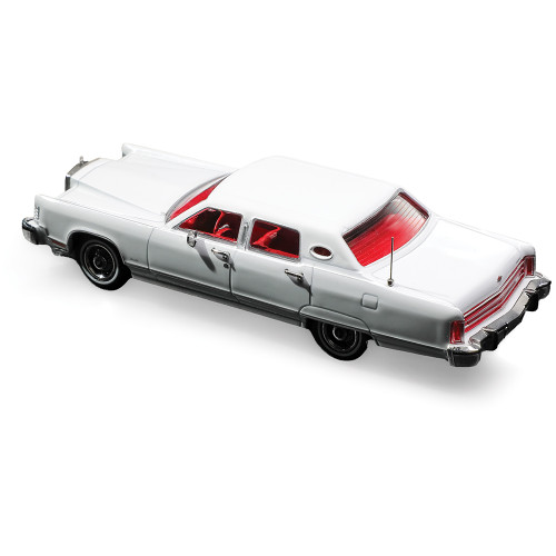 1979 Lincoln Continental Town Car-White 1:64 Scale Diecast Metal by Sunstar Alt Image 2