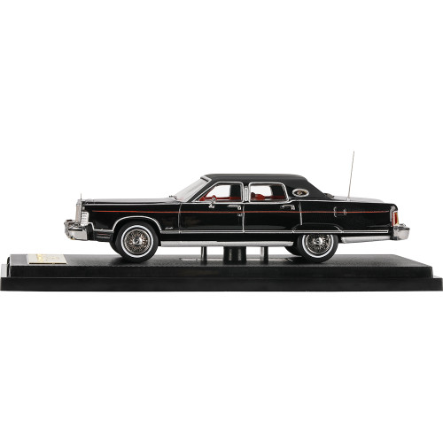1979 Lincoln Continental Town Car-Black 1:64 Scale Diecast Metal by Sunstar Alt Image 5