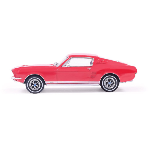 1967 Ford Mustang GTA Fastback - Candyapple Red 1:64 Scale Diecast Model Car by IXO Models Alt Image 4