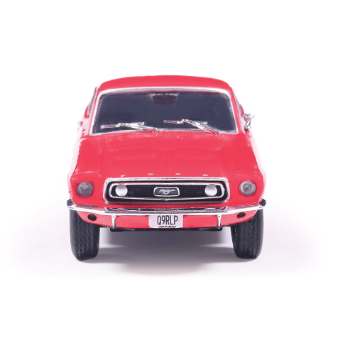 1967 Ford Mustang GTA Fastback - Candyapple Red 1:64 Scale Diecast Model Car by IXO Models Alt Image 5