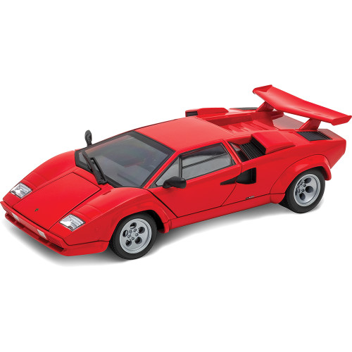 Lamborghini Countach - Red 1:24 Scale Diecast Metal by Welly Main Image