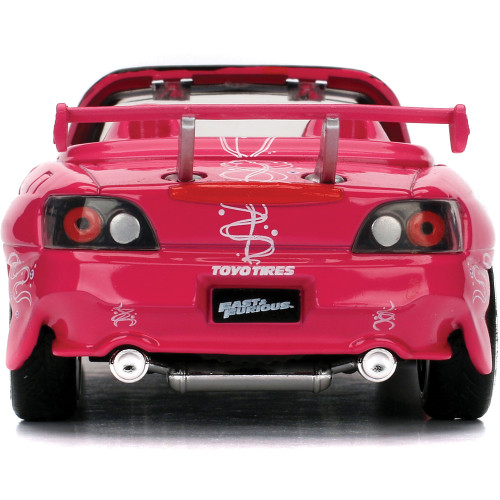 FAST & FURIOUS TWIN PACK ORANGE JULIUS's Mazda RX-7 & SUKI's Honda S2000 1:32 Scale Diecast Metal by Jada Alt Image 6