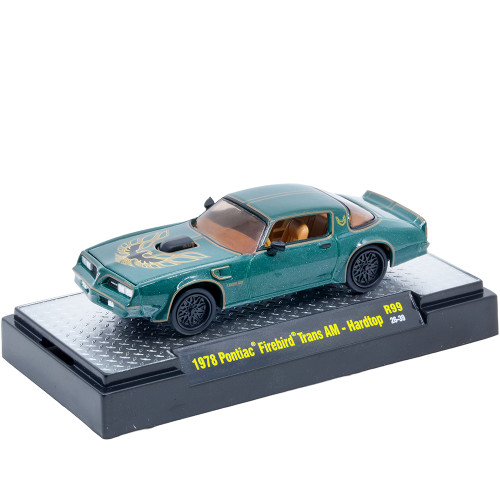 1978 Pontiac Firebird Trans Am Hardtop - Green 1:64 Scale Diecast Metal by M2 Machines Alt Image 1