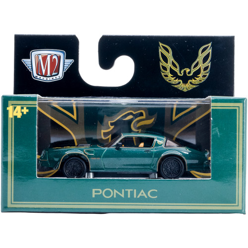 1978 Pontiac Firebird Trans Am Hardtop - Green 1:64 Scale Diecast Metal by M2 Machines Alt Image 2