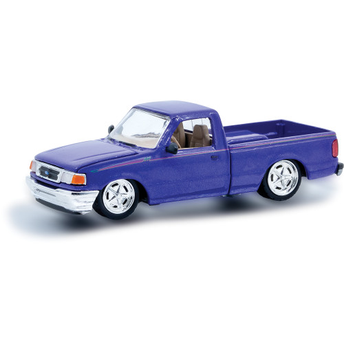 1995 Ford Ranger XLT - Blue 1:64 Scale Diecast Metal by M2 Machines Main Image