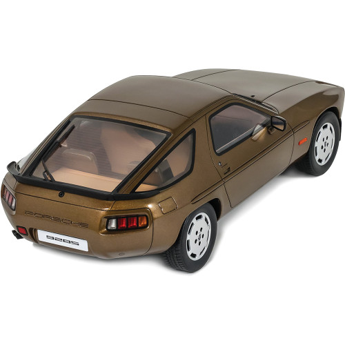 1981 Porsche 928 S - Brown 1:18 Scale Cast Resin Model Car by GT Spirit Alt Image 3