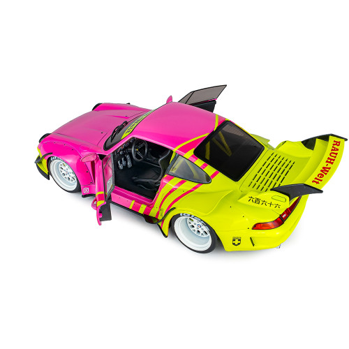 2024 RWB Bodykit Pink 1:18 Scale Diecast Metal by Solido Alt Image 4