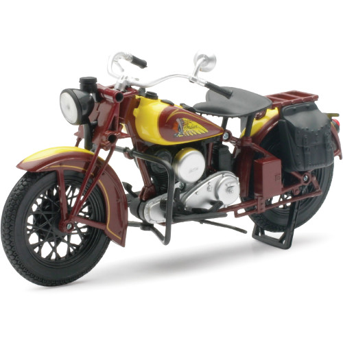 1934 Indian Sport Scout 1:12 Scale Diecast Model Motorcycle by New-Ray Toys Main Image