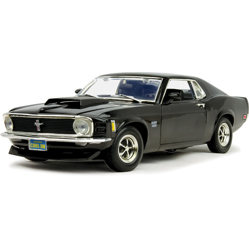 1970 Boss 429 Mustang Black Diecast Model | Motormax