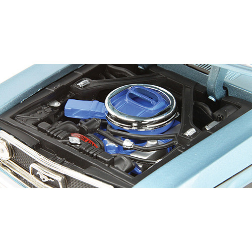 1968 Ford Mustang GT Cobra Jet - blue Alt Image 5