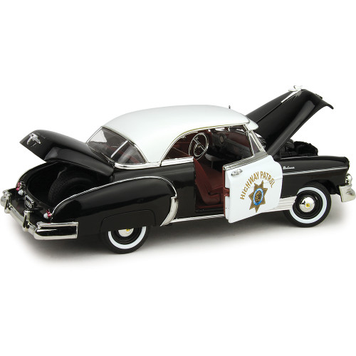 1950 Chevy Bel Air California Highway Patrol Car 1:18 Scale Diecast Model by Motormax Alt Image 1