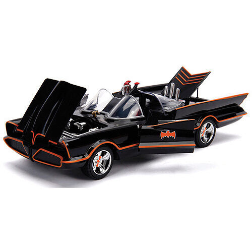 Batman & Robin 1966 TV Batmobile Diecast Model | Jada Toys