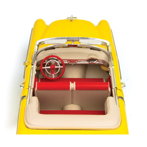 1955 Chevy Bel Air Top Up Convertible 1:18 Scale Diecast Model by Motormax Alt Image 3