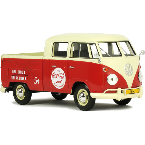 1963 Coca-Cola VW Pickup & Coke Vending Machine 1:24 Scale Diecast Model by Motor City Classics Main Image