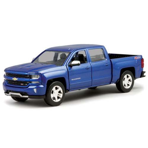 2017 Chevy Silverado Z71 Pickup red Diecast Model | Motormax