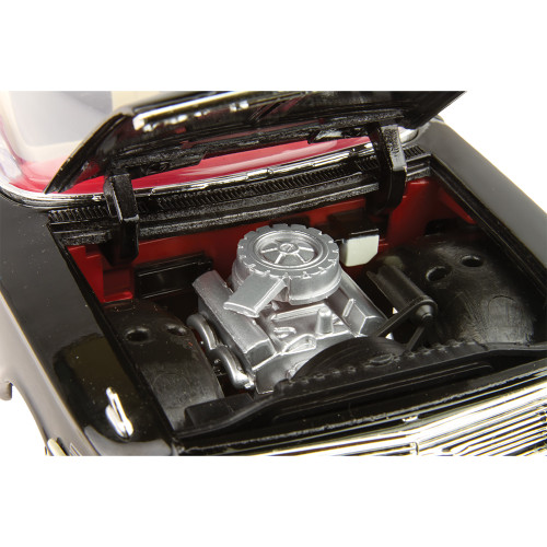 1960 Chevy Impala Convertible - Black 1:18 Scale Diecast Model by Motormax Alt Image 3