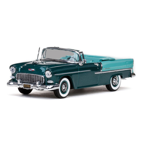 1955 Chevrolet Bel Air Open Convertible-Neptune Green Main Image