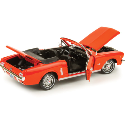 1964 1/2 Ford Mustang 289 Convertible 1:18 Scale Diecast Model by Motormax Alt Image 1