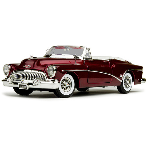 1957 Buick Roadmaster Convertible Pink Diecast Model | Motormax