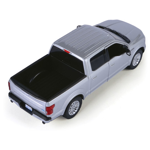 2019 Ford F-150 Limited Crew Cab - Silver 1:27 Scale Diecast Model Truck by Motormax Alt Image 4